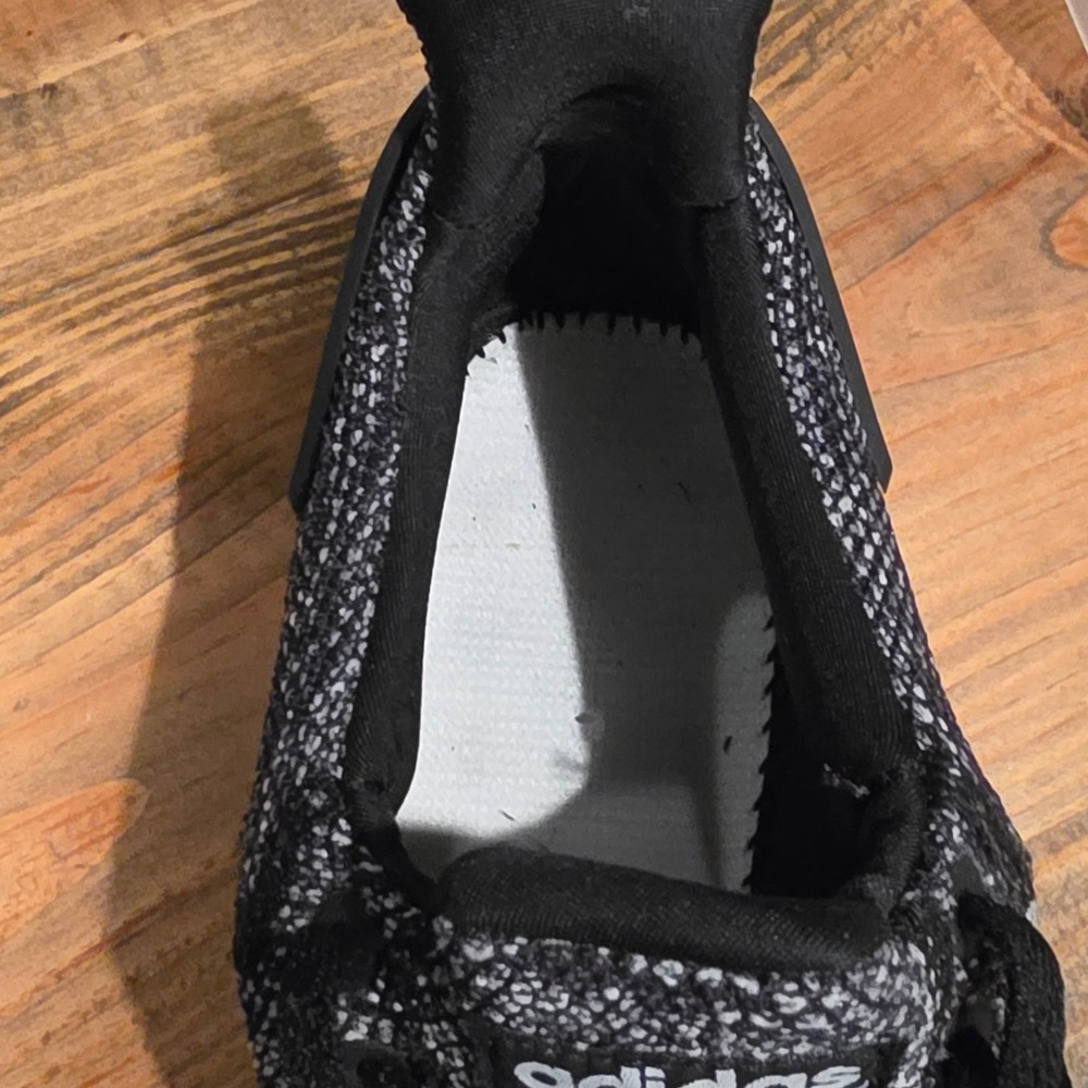 Adidas Mens Lite Racer BTG Sneaker Black White Cloudfoam FY0245 10.5 NO INSOLES - Picture 4 of 12
